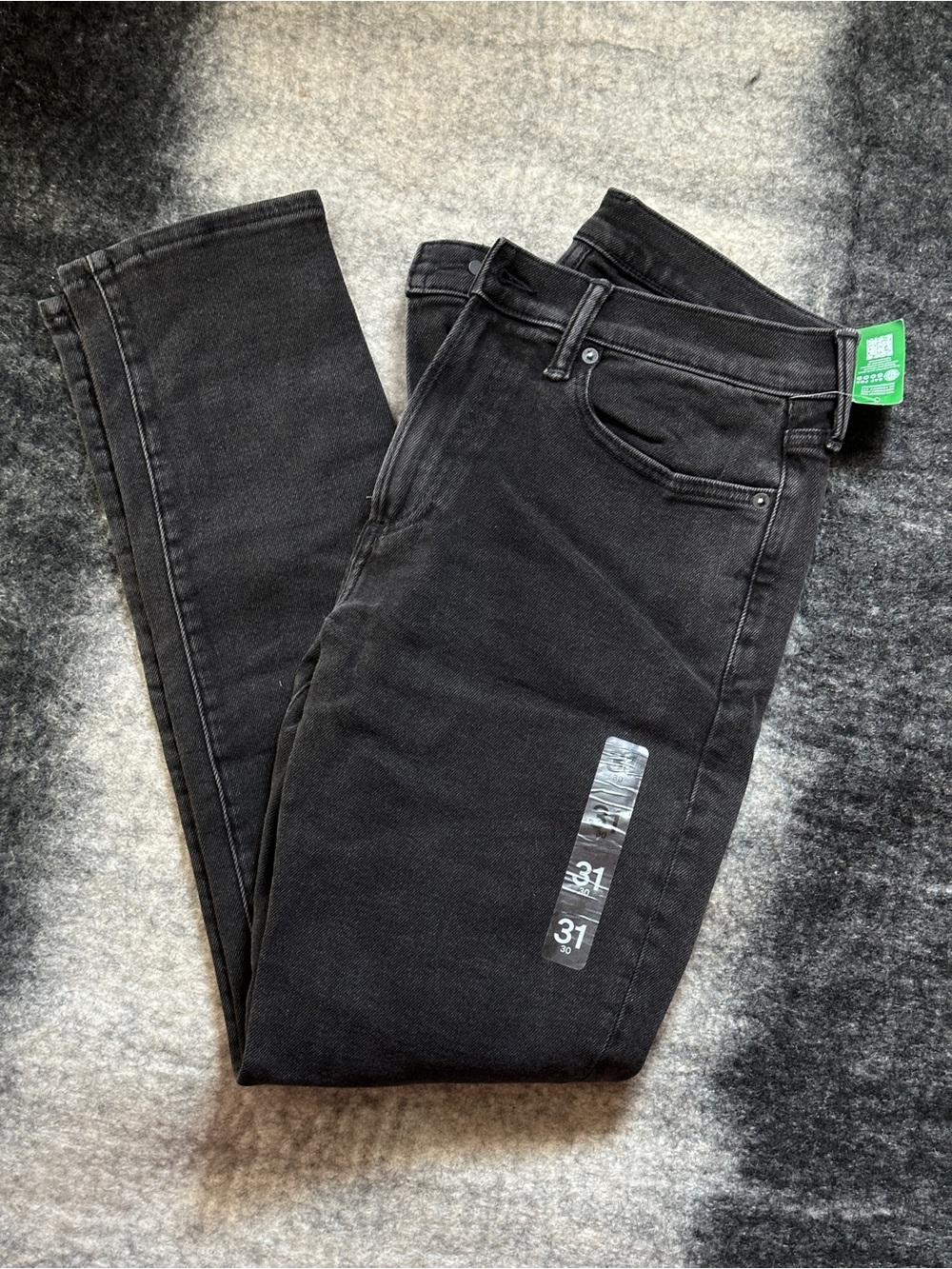 GAP Men's Black Skinny Jeans - Size 31, Length 30